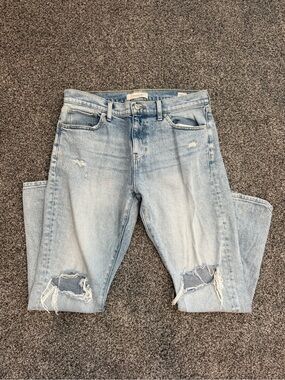 PacSun Men’s Slim Light Blue Distressed Jeans
